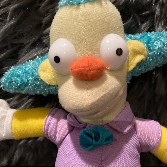 Krusty the Clown 8 inch The Simpsons Plush - Picture 2 of 6